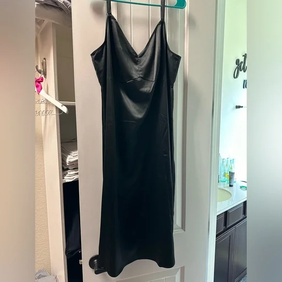 torrid satin dress Plus Size - Special Occasion Black Satin Off Shoulder Gown
